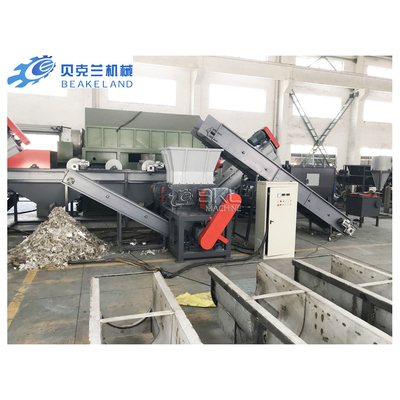 PP PE Double Shafts Plastic Shredder Machine High Torque