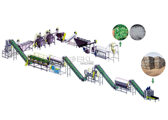 1000kg H PET Bottle Crushing Machine Recycling