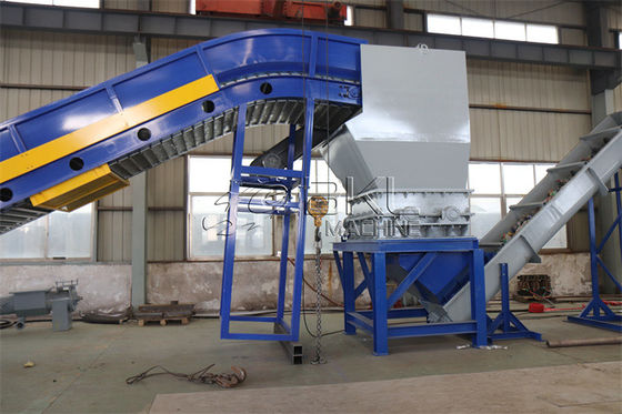 HDPE Bottle Automatic Horizontal Baler Machine 5.5kw Rotor