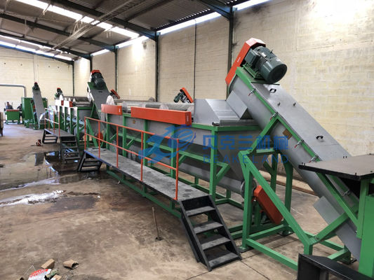 300KG/H waste plastic bags washing plant recycling line