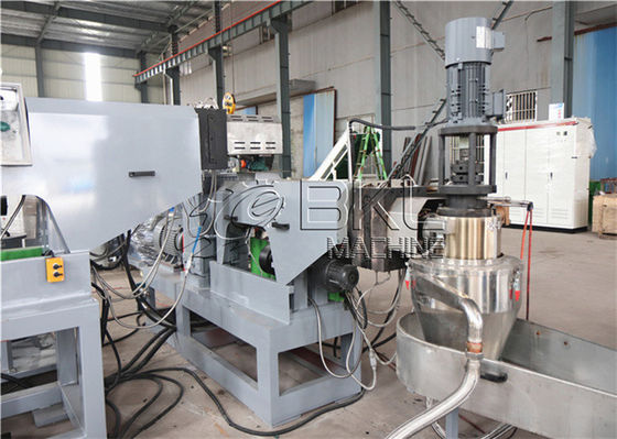 SJ120 Granulating Single Screw Plastic Extruder
