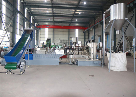 250kg H Plastic Granulating Line Ldpe Film Recycling Machine