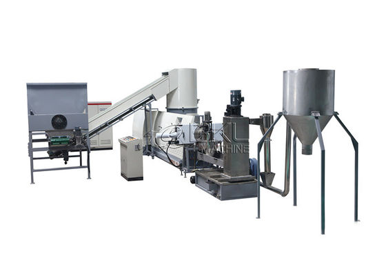 PE Shopping Bag Plastic Granulating Line BOPP Plastic Film Recycling Machine