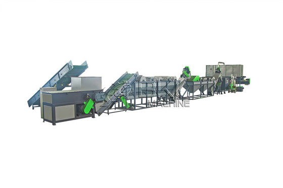 Raffia 200kg/H Bag Plastic Recycling Lines Washing Plastic Recycling Washing Machine