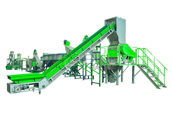 1000kgh Plastic Recycling Lines