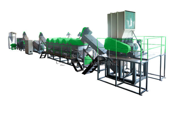 BOPP Film Ldpe Pet Recycling Machine 600kg/H Waste