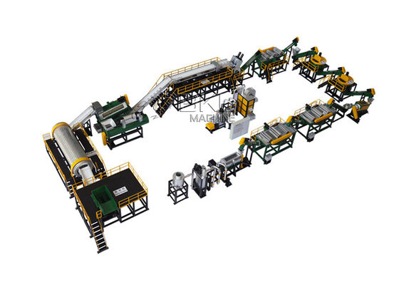 Ss304 PET Recycling Line 380V 50HZ Pp Recycling Machine