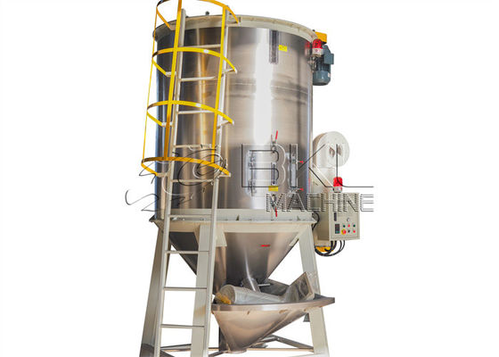 Plastic Pellets 2000L Plastic Mixing Machine Stainless Steel Pvc Mixer Machine