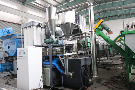 Stainless Steel 304 Plastic Pulverizer Machine Rotary Pvc Scrap Pulverizer Machine