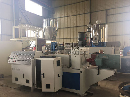 SJSZ Plastic Extrusion Machine HDPE LDPE Twin Screw Extruders