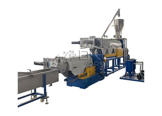 PP Ldpe Plastic Granulating Line 120mm HDPE Plastic Recycling Granulator Machine