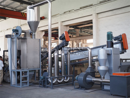 BKL PET Recycling Line 0.75kw Zig Zag Air Separator