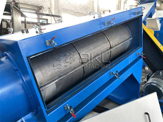 Strong Friction Washer Plastic 304 Stainless Steel Automatic Recycling Machine