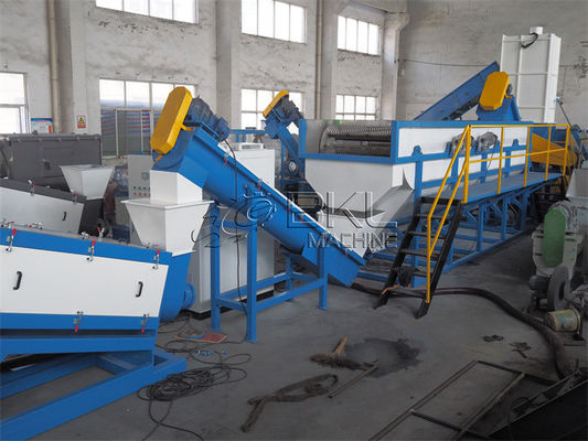 300kg/H Waste Plastic PP Raffia Bags And Tons Bags Washing Line