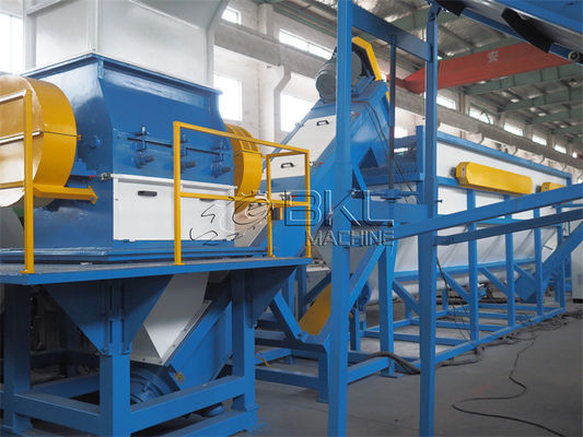 300kg/H Waste Plastic PP Raffia Bags And Tons Bags Washing Line
