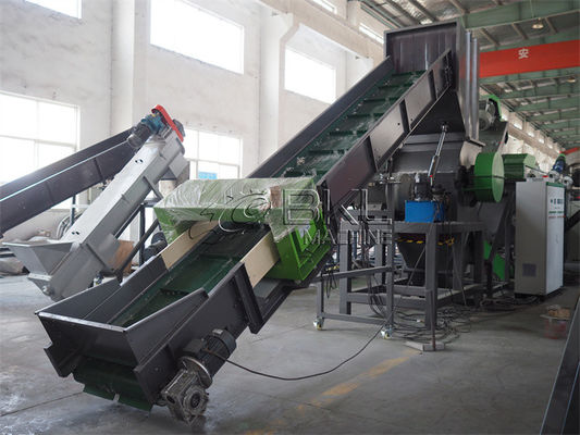 LDPE Waste Plastic Recycling Lines 100mm Clean Flakes