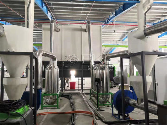 2000kg/h Plastic Recycling Equipment Crushing Washing Drying