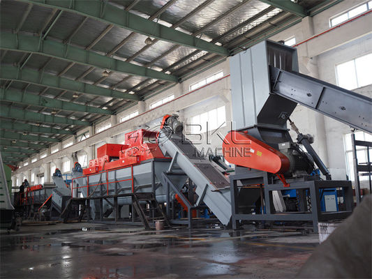 Raffia 200kg/H Bag Plastic Recycling Lines Washing Plastic Recycling Washing Machine