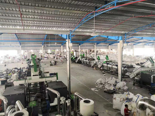 Waste Plastic Price PE PP Film Recycling Machine
