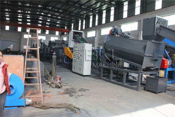 PET 7m3 Hr Plastic Waste Recycling Machine Washing 12mm