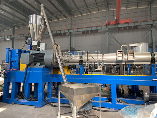 PP Ldpe Plastic Granulating Line 120mm HDPE Plastic Recycling Granulator Machine