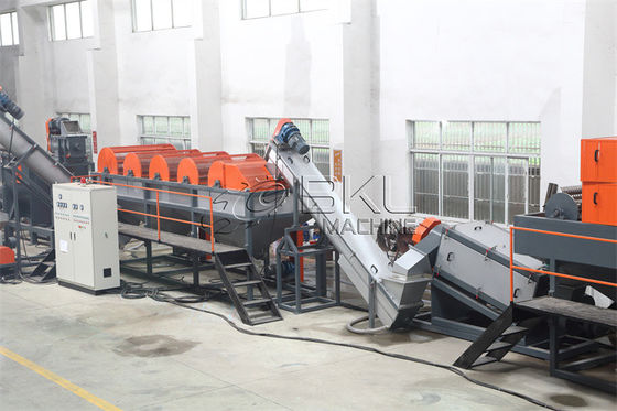 BOPP Film Ldpe Pet Recycling Machine 600kg/H Waste