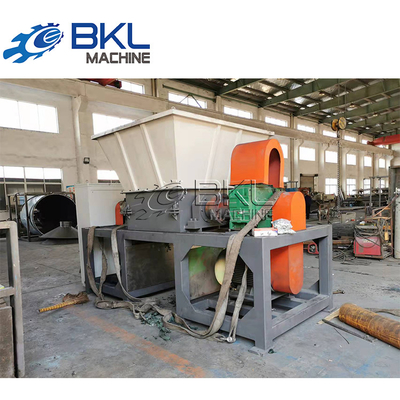 Double Shaft Plastic Recycling Shredder Machine Automotic