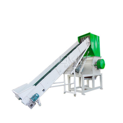 75KW Plastic Waste  Recycling Machine SKD11 Plastic Bottle Crushing Machine